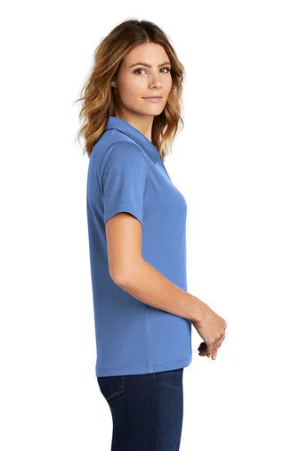 Sport-Tek® Ladies Dri-Mesh® L469 V-Neck Polo