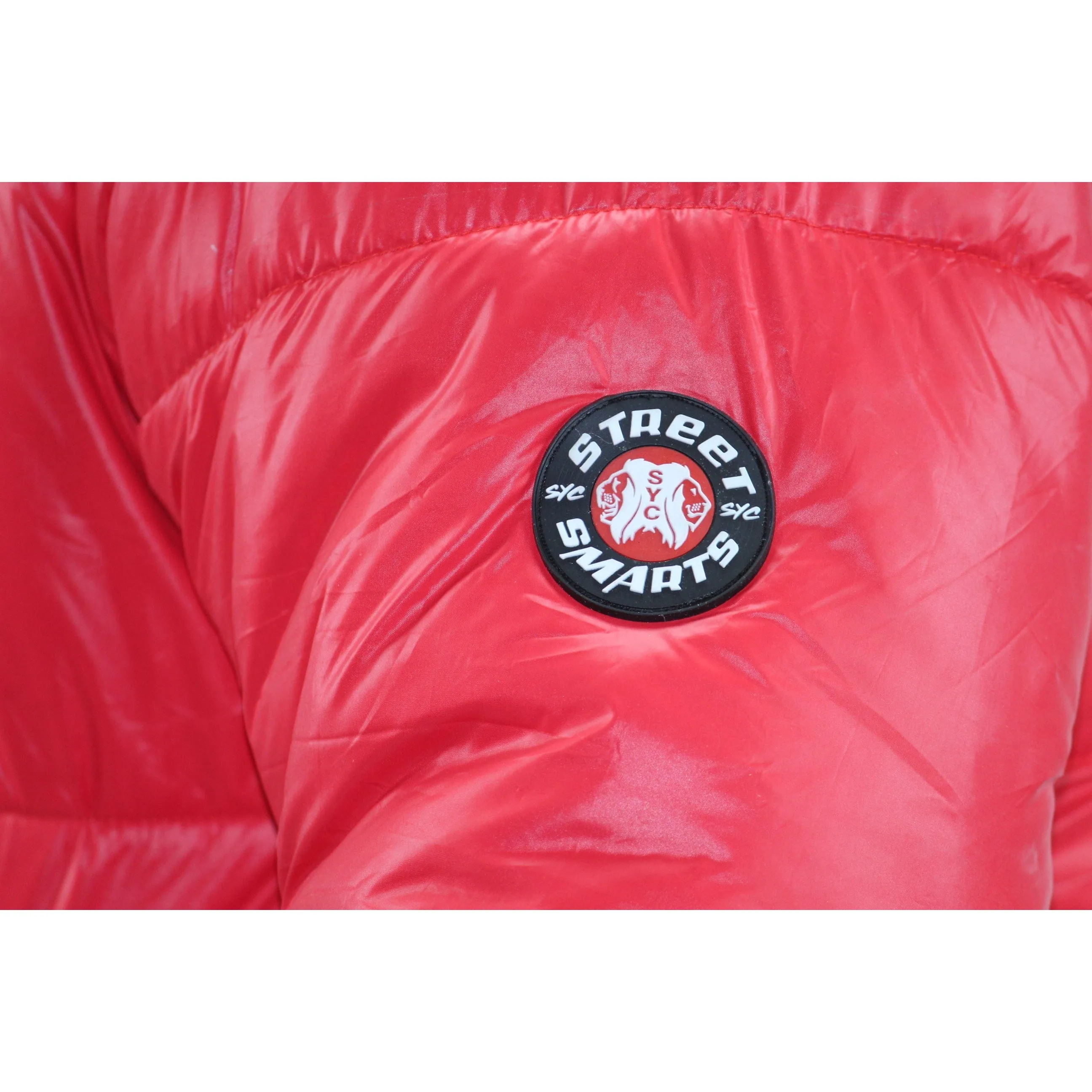 Street Smarts - Puffer Jacket  (RED)