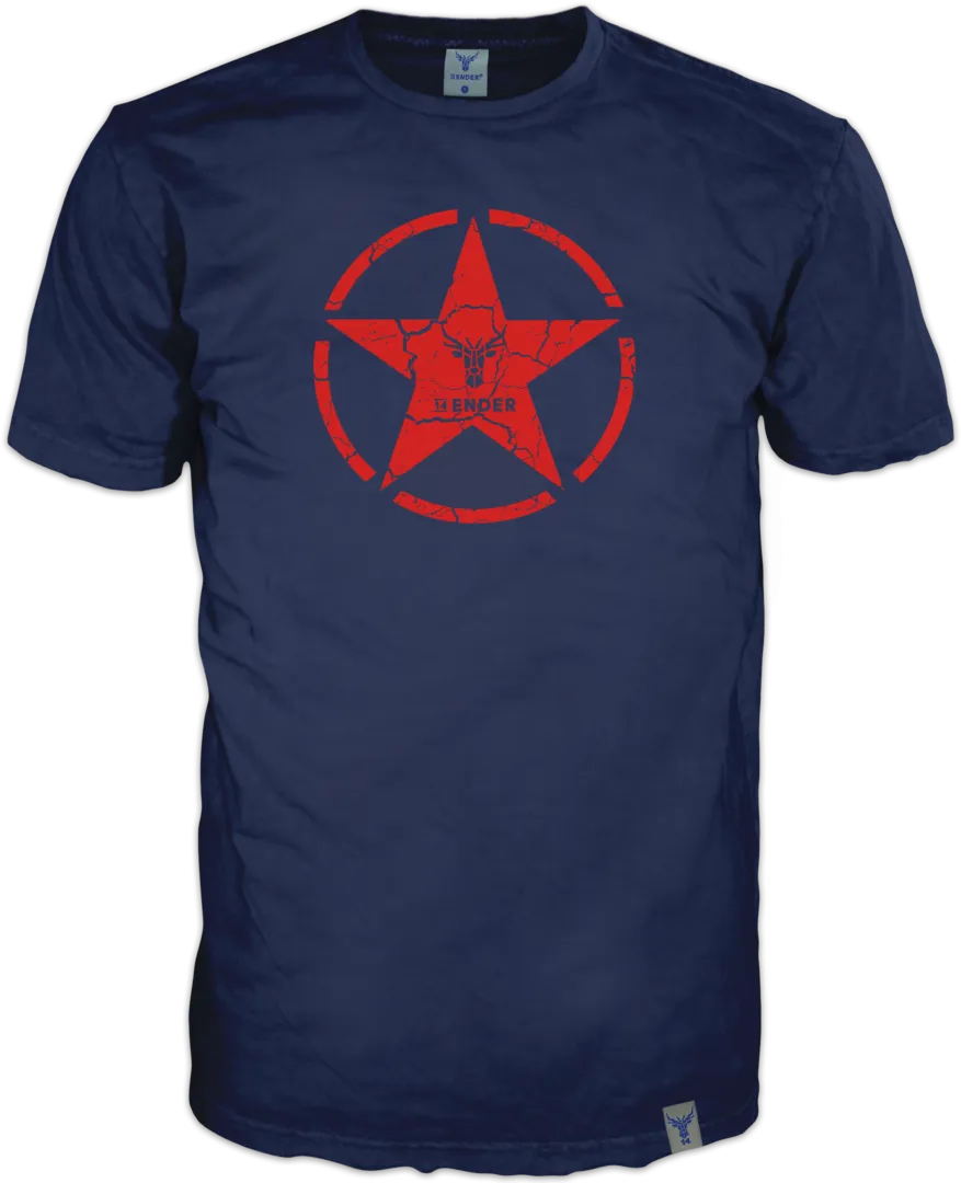 T-Shirt 14ender Star navy