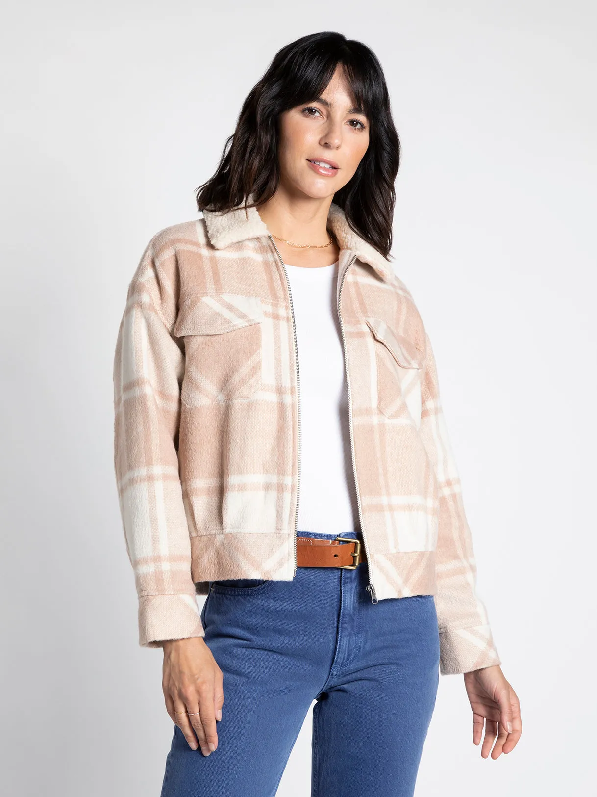 The Clare Plaid Jacket