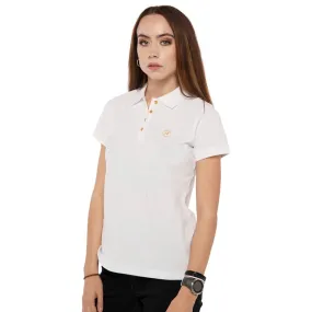 The Elegant Polo in White