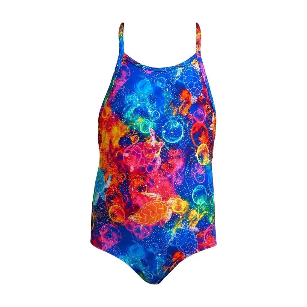 Toddler Girls Printed One Piece | Ocean Galaxy