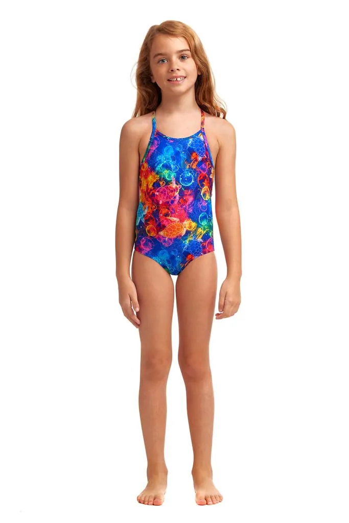 Toddler Girls Printed One Piece | Ocean Galaxy