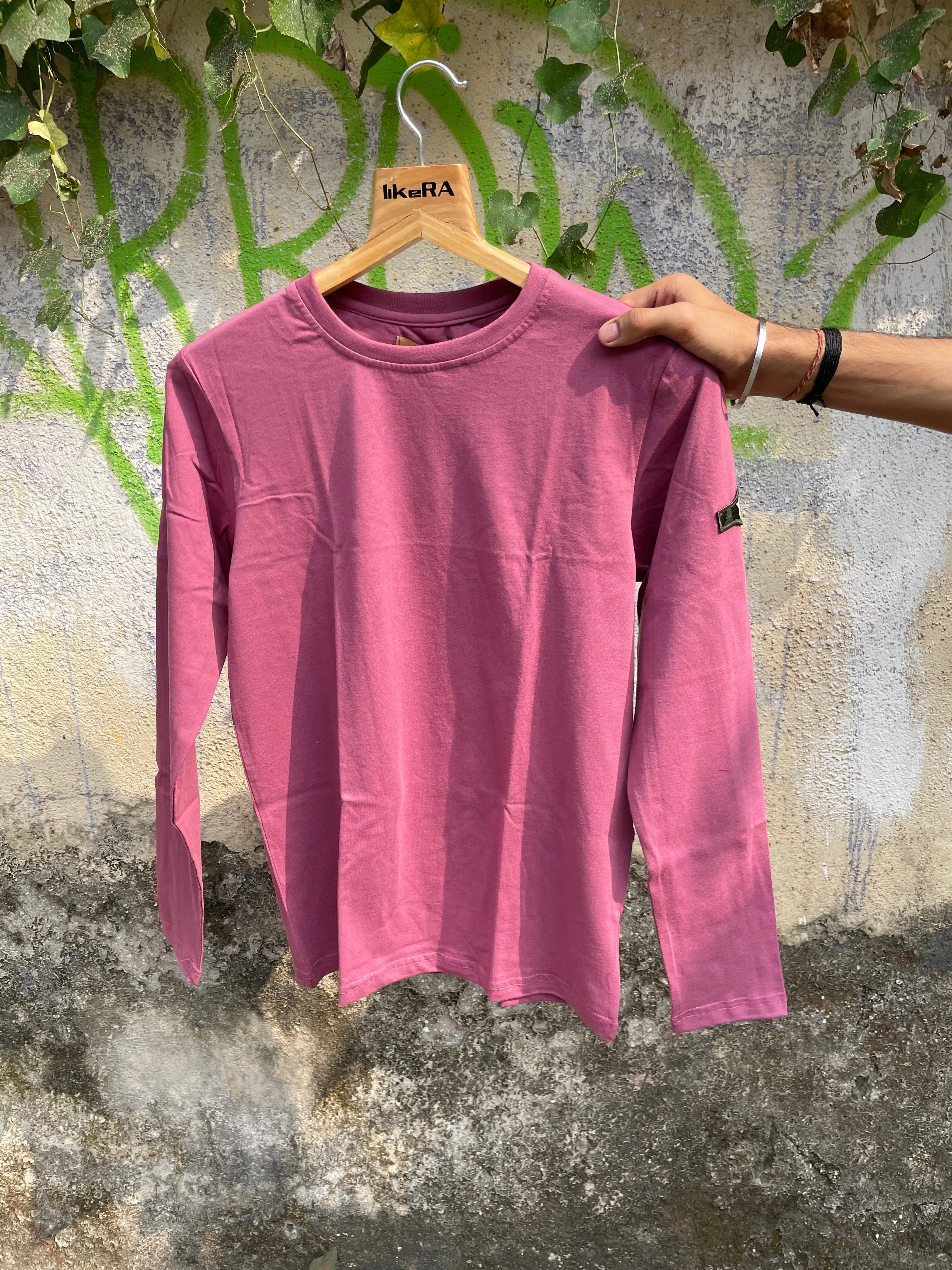 Wild Rose Sleeves Patch T-Shirt