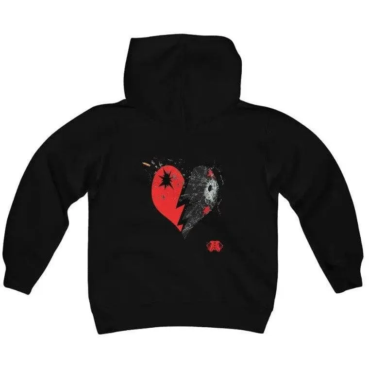 YOUTH WAR SCAR-Hooded Sweatshirt